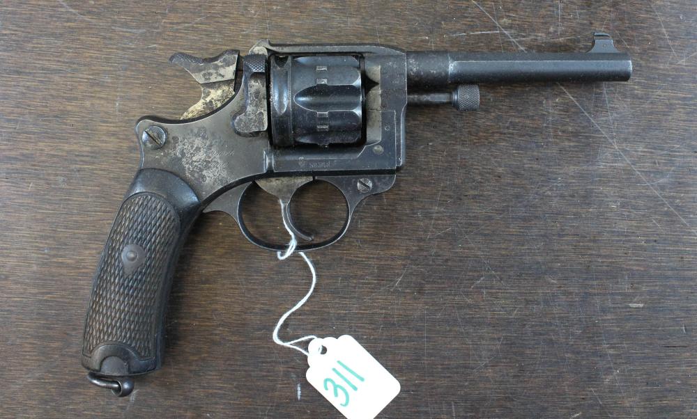 Appraisal: FRENCH MODEL DOUBLE ACTION SERVICE REVOLVER mm Lebel caliber barrel