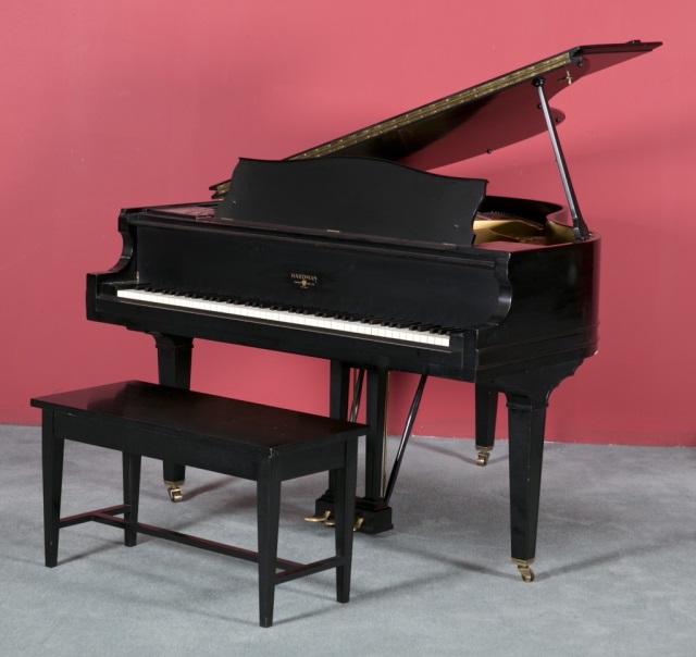 Appraisal: Hardman Peck Co Baby Grand Piano Serial number with gloss