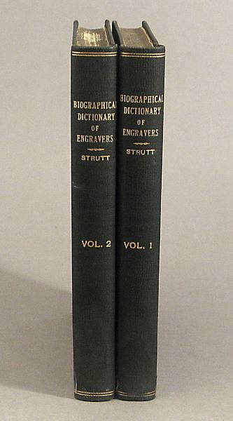 Appraisal: STRUTT JOSEPH A Biographical Dictionary of all the Engravers from