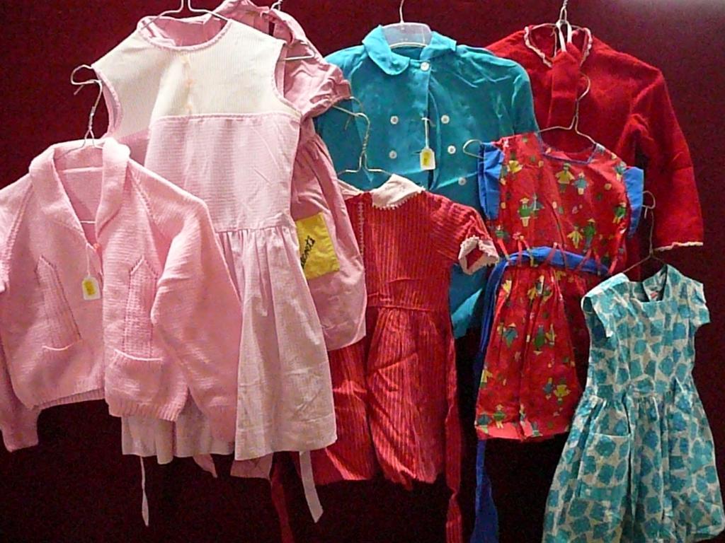 Appraisal: Seven s children's dresses some Tick a Tee - various