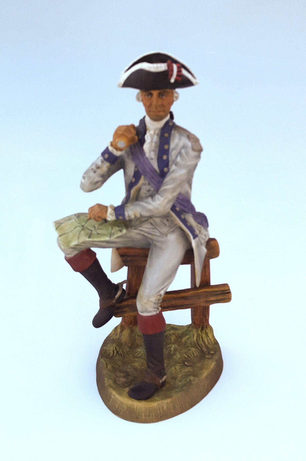 Appraisal: ROYAL DOULTON SOLDIERS OF THE AMERICAN REVOLUTION MAJOR FIGURE'' From