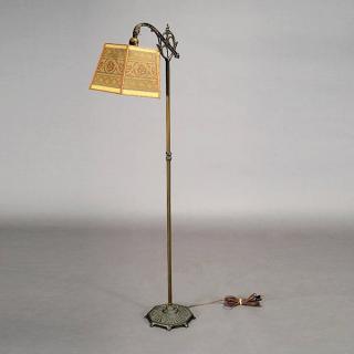 Appraisal: Rembrante Mesh Shade Floor Lamp Rembrandt Mesh Shade Floor Lamp