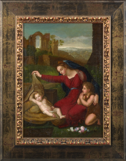 Appraisal: Italian School Late th Early th Century Virgin and Child