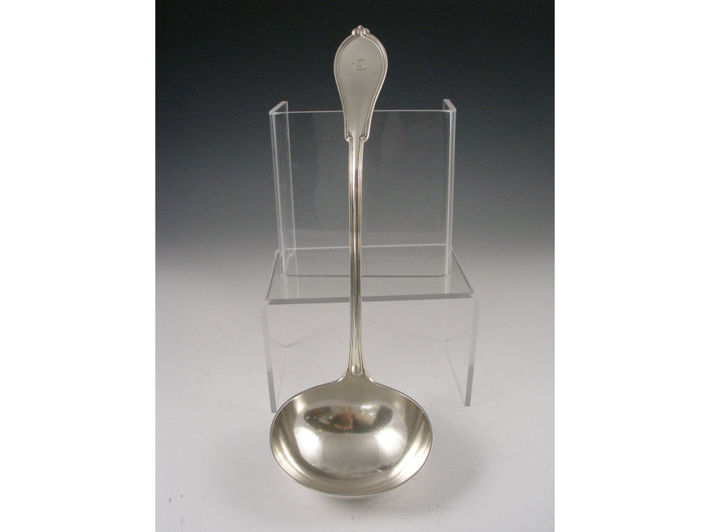 Appraisal: Sterling Silver Ladle Cottage by Gorham attractive pattern patented in