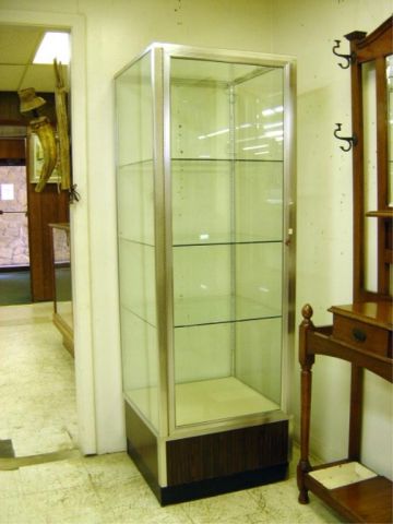 Appraisal: UPRIGHT DISPLAY CABINET