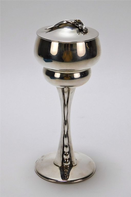 Appraisal: Richard Fishman Sterling Silver Kiddush Cup Richard Fishman Rhode Island