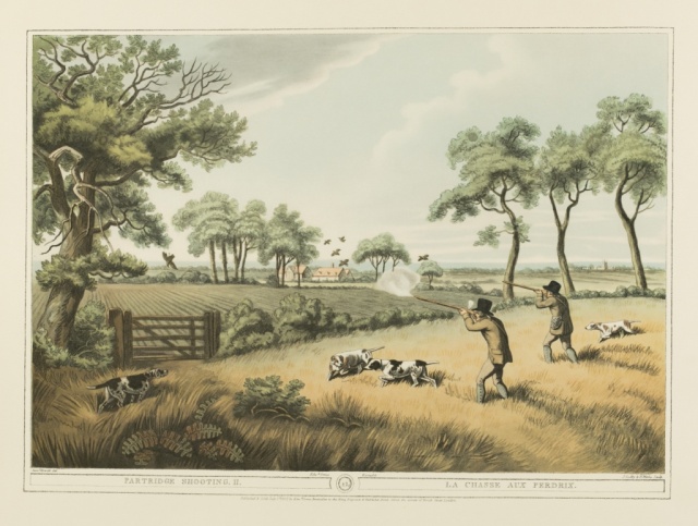 Appraisal: Ten Colored Prints of Hunting Scenes Hare Hunting Stag Hunting