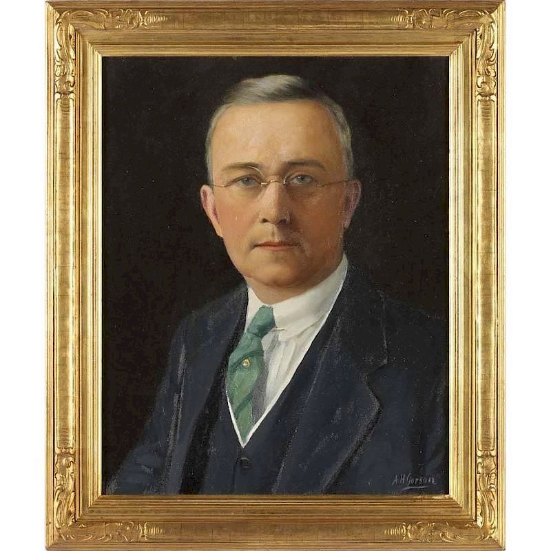 Appraisal: Aaron Harry Gorson PA - Portrait of William J Sullivan