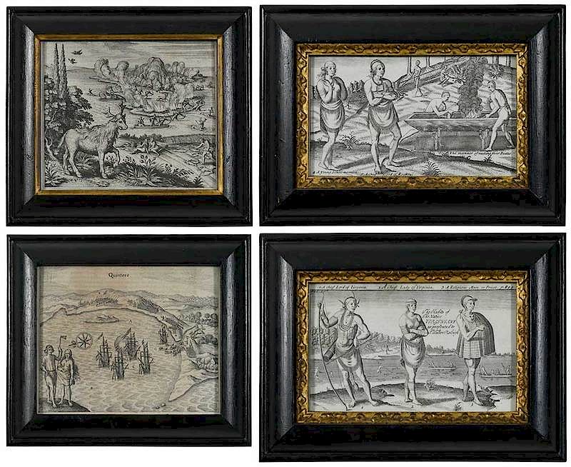 Appraisal: Theodor and Johann de Bry German Flemish th th century