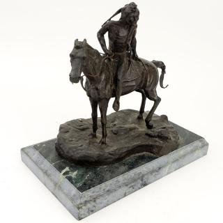 Appraisal: Henry Bonnard Bronze Co Henry Bonnard Bronze Co Cheyenne on