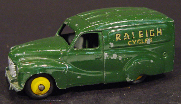 Appraisal: Dinky Toys die-cast Austin van with Raleigh Cycles livery