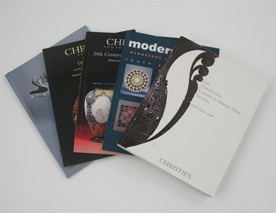 Appraisal: A collection of Modern Design catalogues