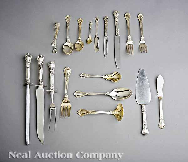 Appraisal: A Gorham Chantilly Pattern Sterling Silver Flatware Service pattern introduced