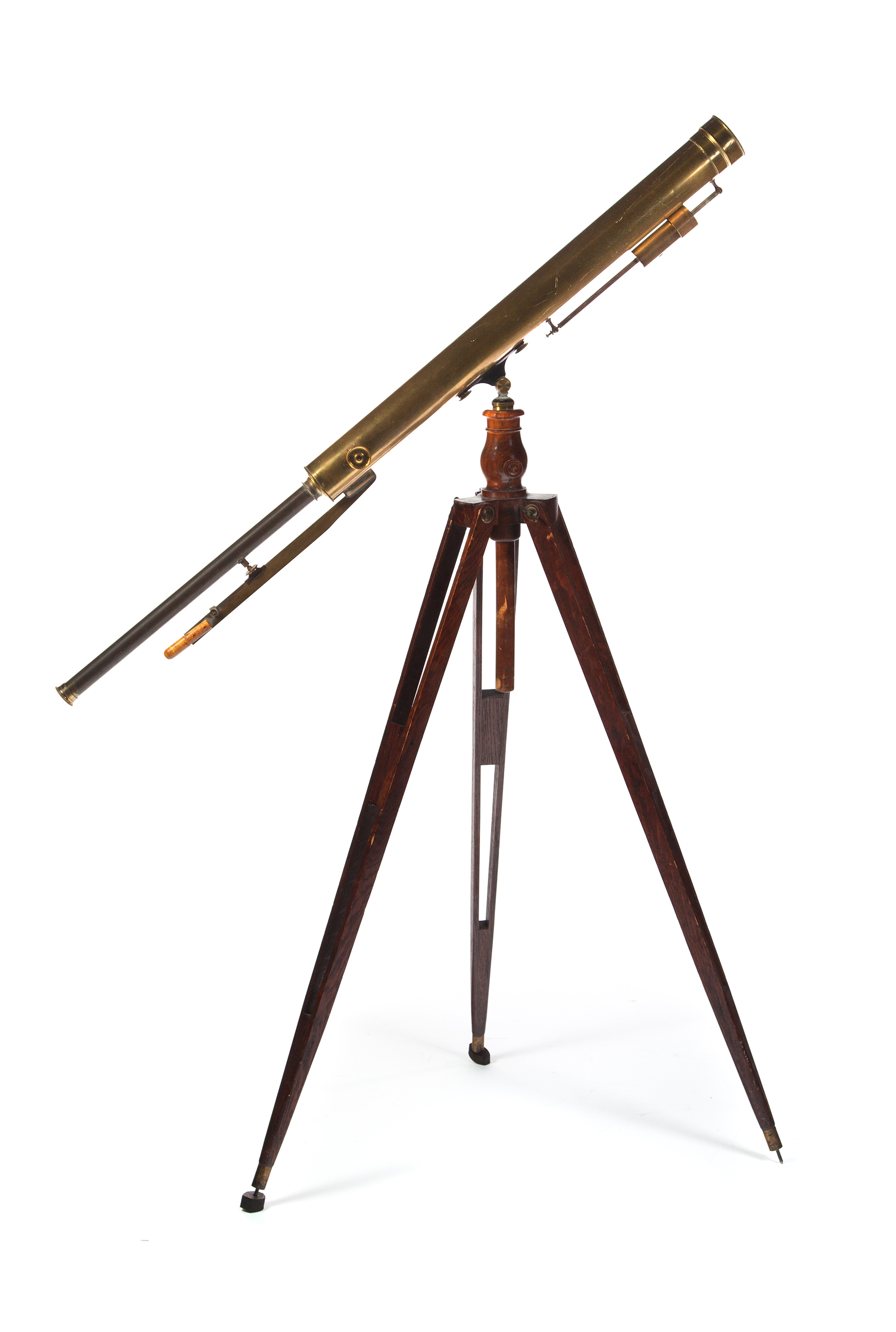 Appraisal: FRENCH BRASS TELESCOPE Second half- th century Marked A Bardou