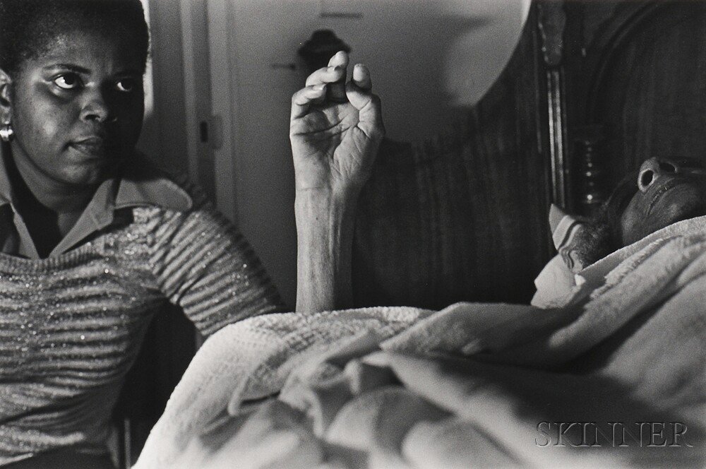 Appraisal: Eugene Richards American b Hospice Harlem New York c possibly