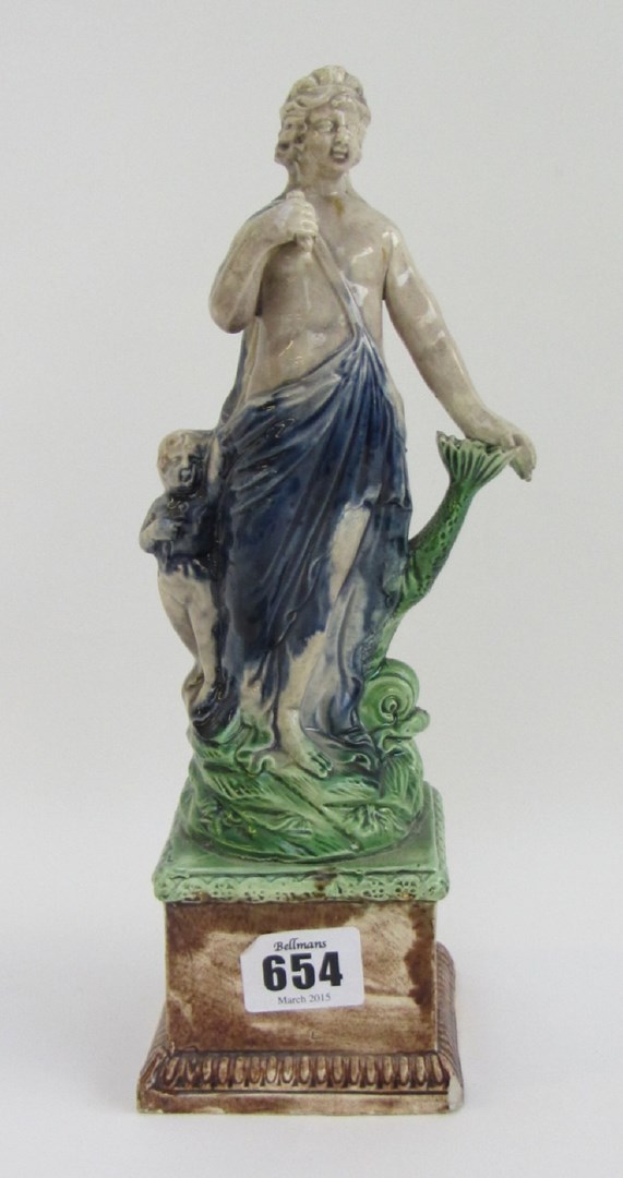 Appraisal: A Wood family pearlware figure of Venus circa - the