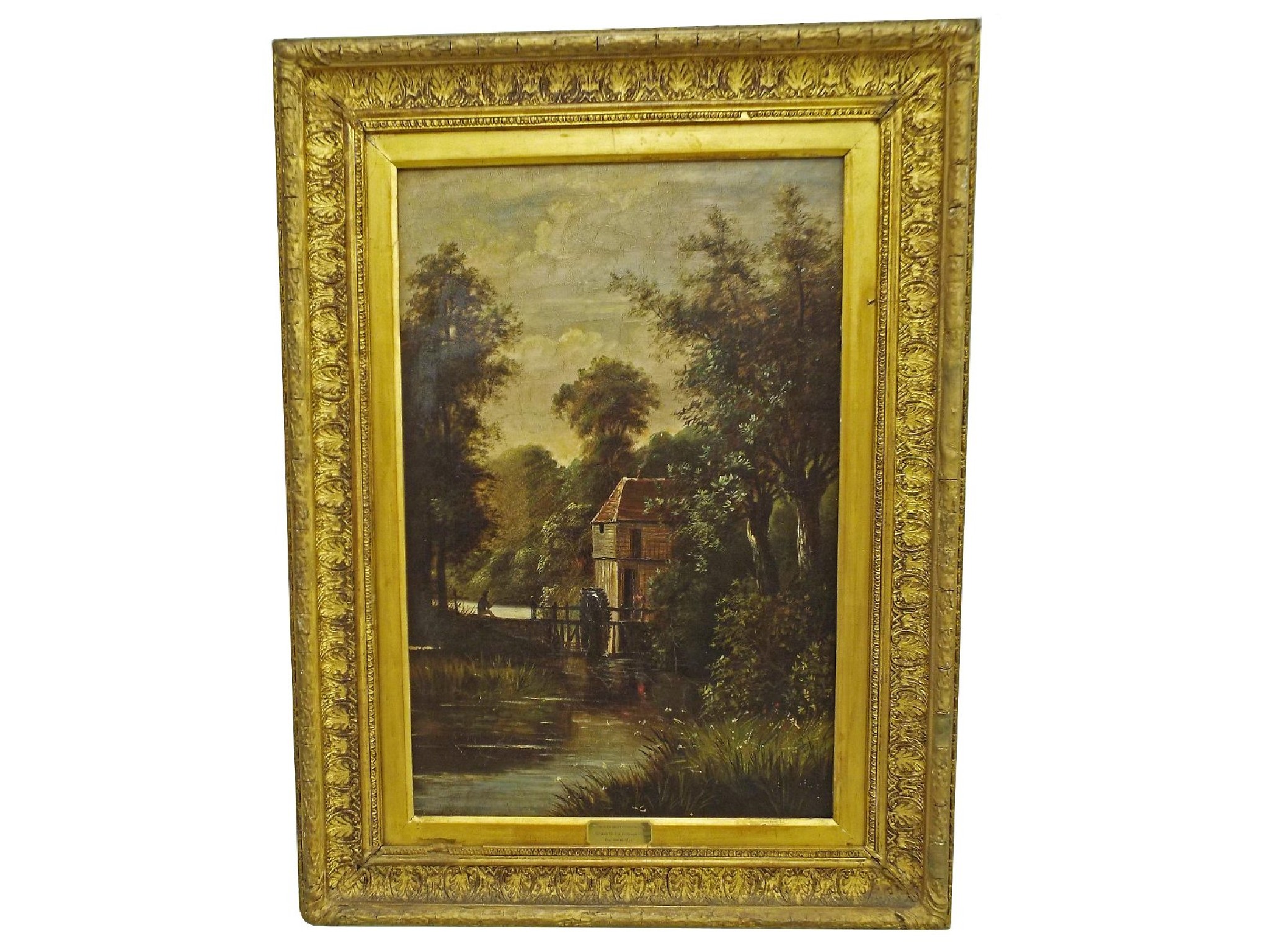 Appraisal: Attributed to Thomas Stanley Junior th century - 'The Watermill'