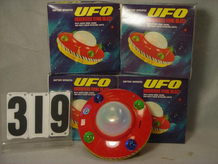 Appraisal: Lot of Battery Operated UFO Toys mint in original boxes