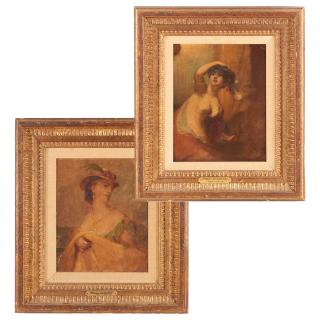 Appraisal: Thomas Sully paintings Thomas Sully paintings Thomas Sully American -