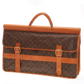 Appraisal: Louis Vuitton Monogram equestrian boot bag Louis Vuitton Monogram equestrian