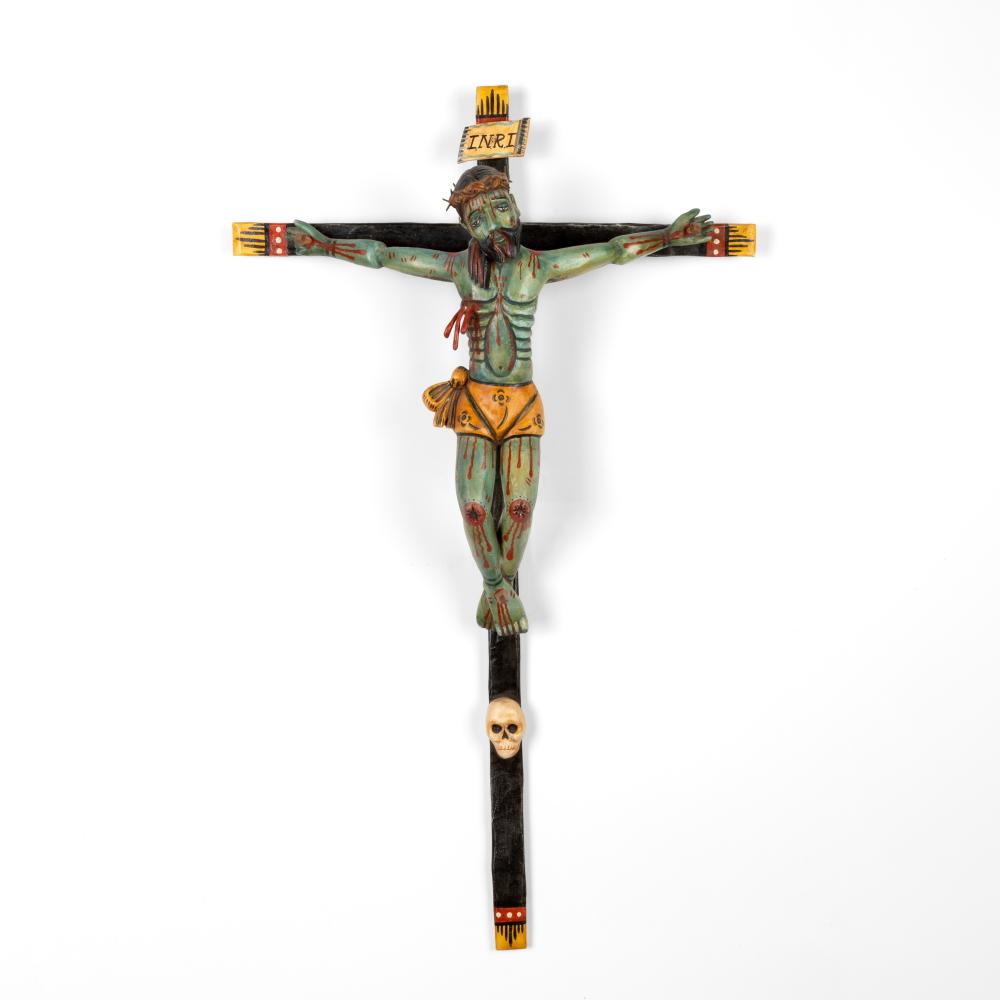 Appraisal: CHARLES M CARRILLO CRUCIFIX Charles M Carrillo New Mexico b