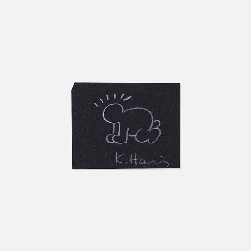 Appraisal: Keith Haring Untitled Radiant Baby Keith Haring Untitled Radiant Baby