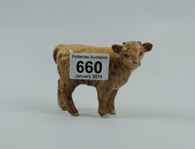 Appraisal: Beswick Highland Calf D