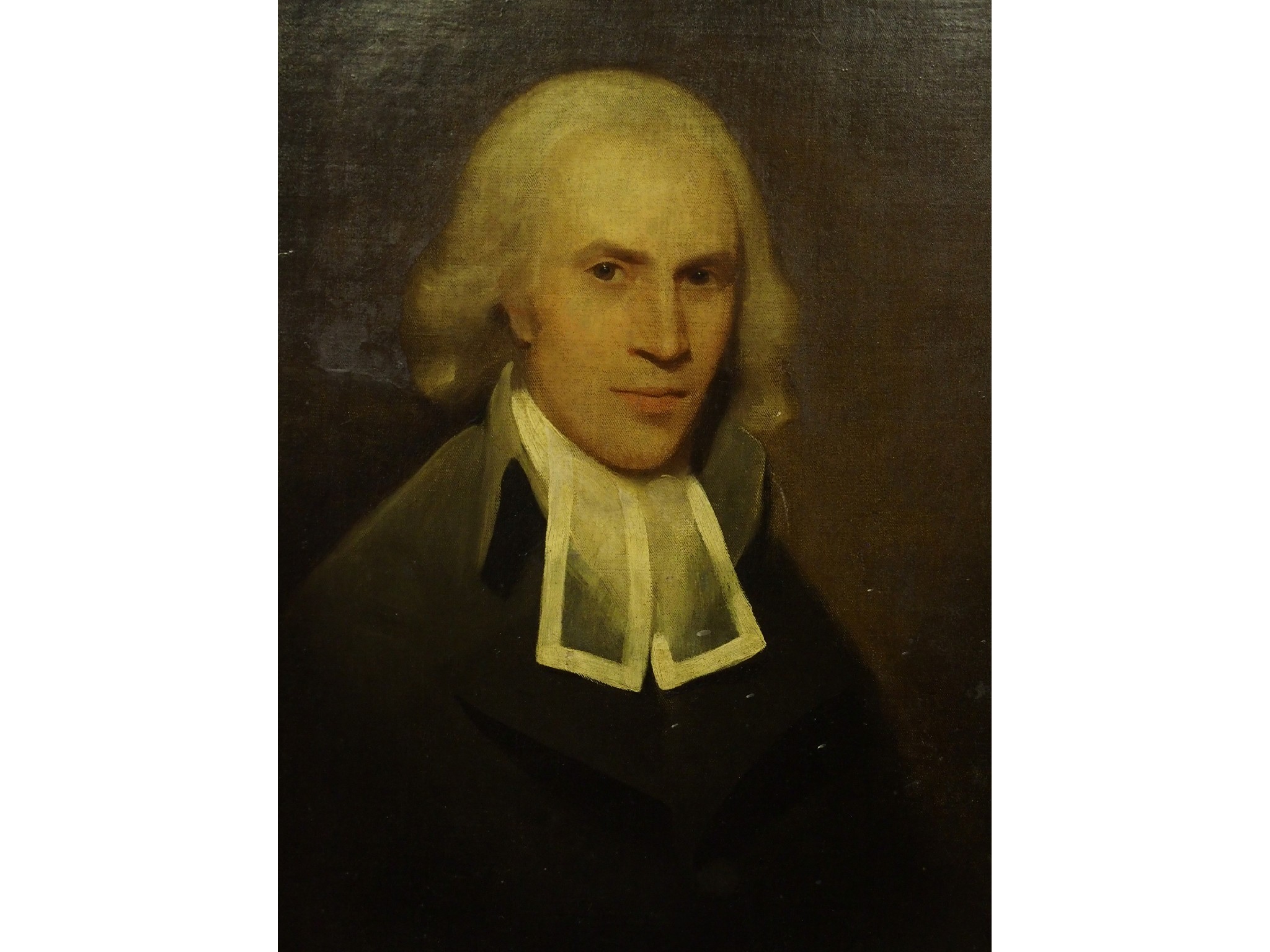 Appraisal: SCOTTISH SCHOOL LATE TH CENTURY PORTRAIT OF REV JAMES PEDDIE