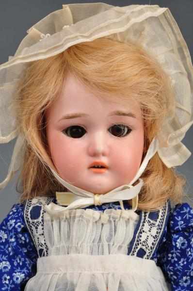 Appraisal: Sweet Cuno Otto Dressel Bisque Child Doll Description German Bisque