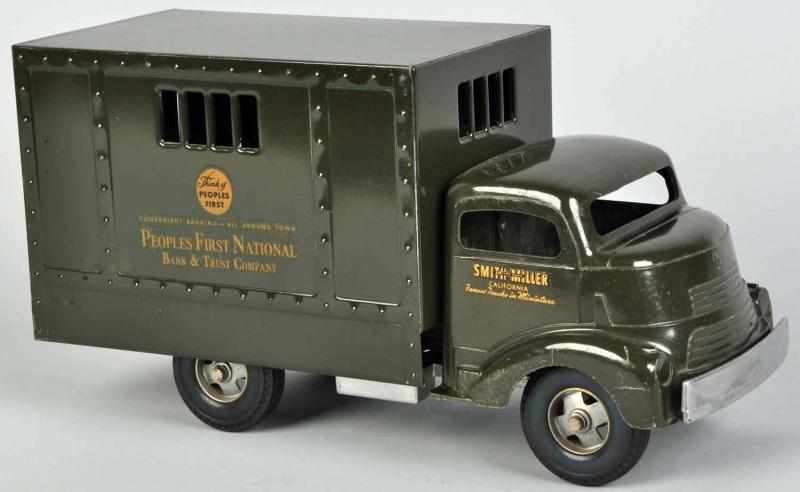 Appraisal: Pressed Steel Smith-Miller Bank Truck Scarce version with People's First