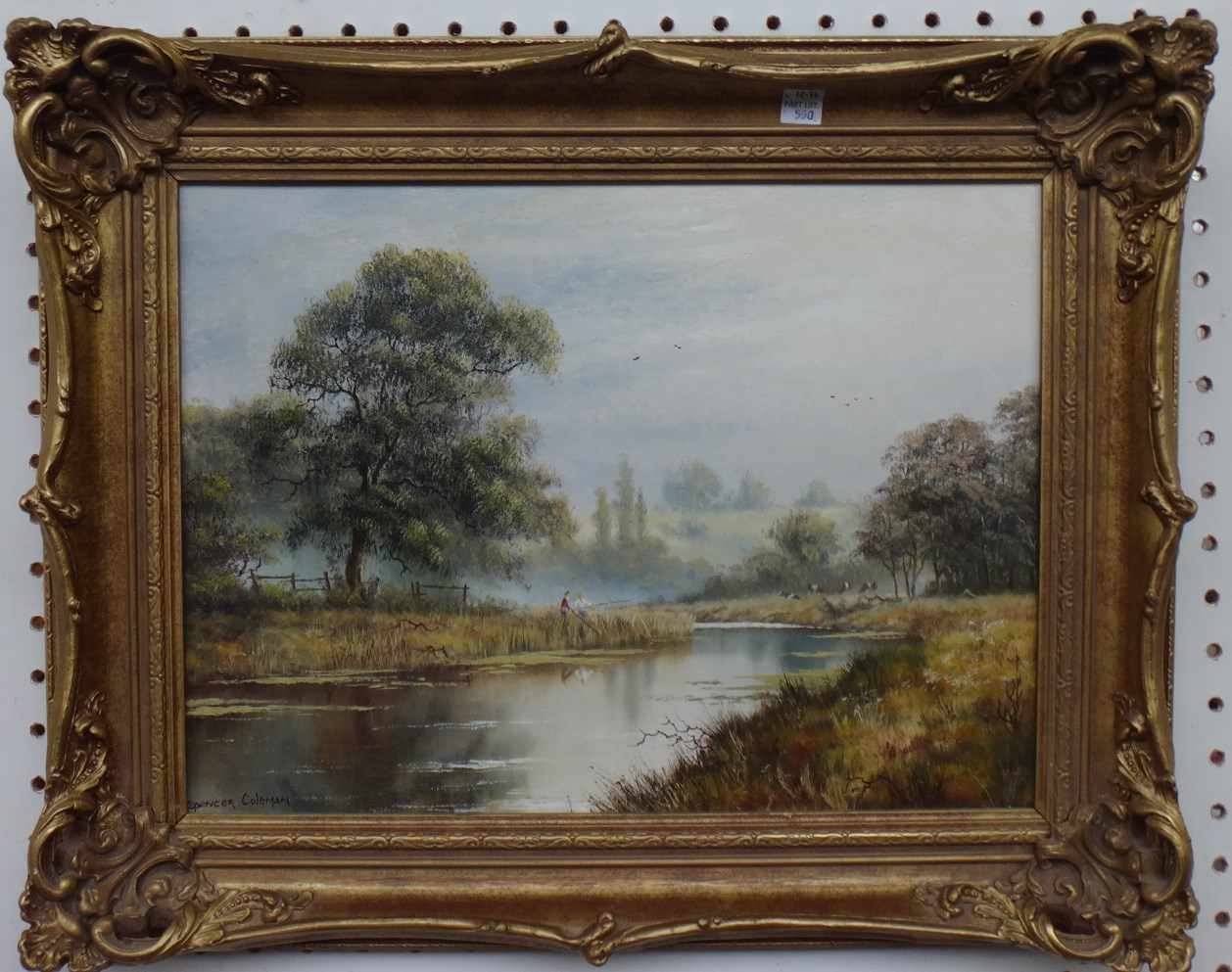 Appraisal: Martin Spencer Coleman th century The fishing trip Misty pastures