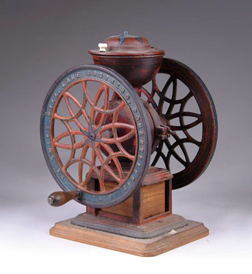 Appraisal: LANE BROTHERS MODEL COFFEE GRINDER The Swift Mill from this