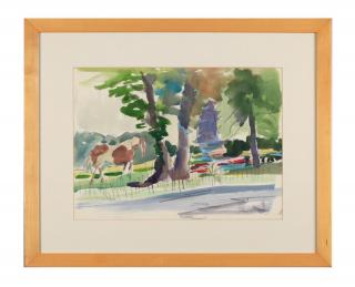 Appraisal: Joseph Benjamin O Sickey American Watercolor on paperSigned and dated