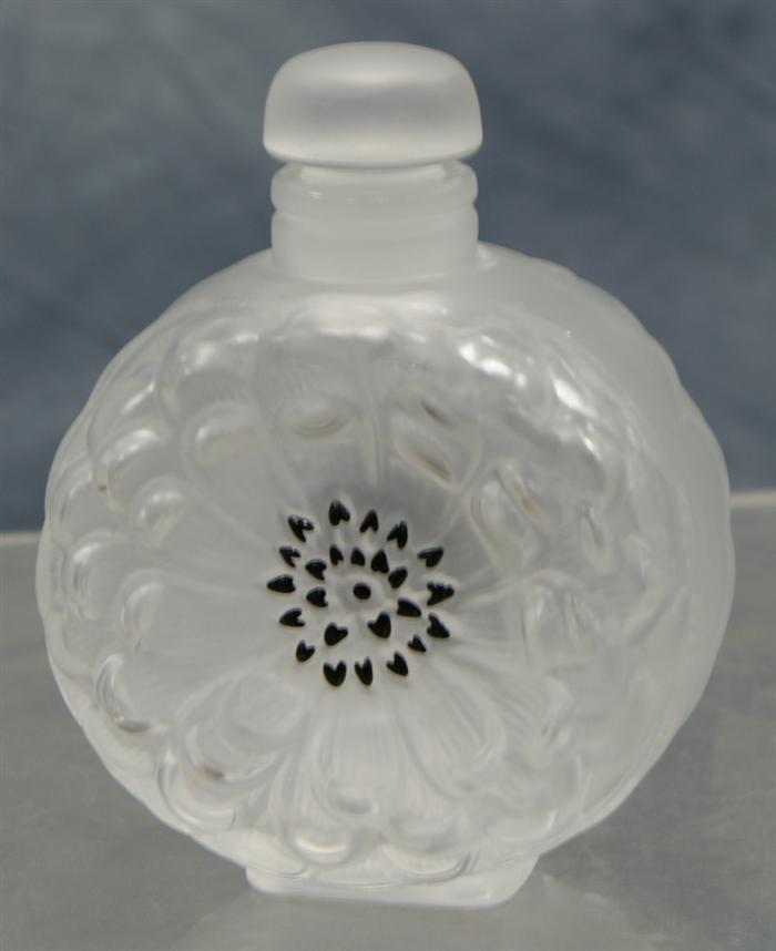 Appraisal: Lalique Dahlia No perfume bottle tall Estimate -