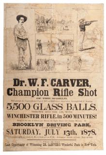 Appraisal: Dr W F Carver Champion Rifle Shot of the World