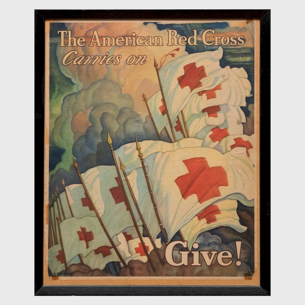 Appraisal: After N C Wyeth - The American Red Cross Poster