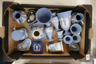 Appraisal: A large collection of Wedgwood Jasper ware items to include