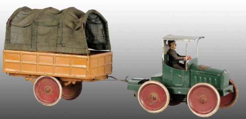 Appraisal: French Martin Auto Transport Toy Description Tin wind-up Working Includes