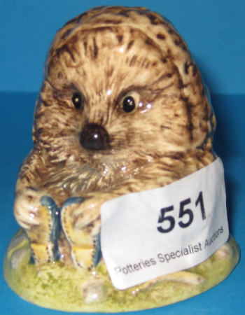 Appraisal: Beswick Beatrix Potter Figure Old Mr Pricklepin BP B Boxed