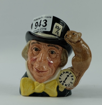 Appraisal: Royal Doulton small character jug Mad Hatter D USA Higbee