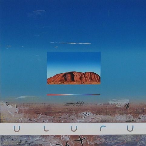 Appraisal: Ken Johnson born Uluru screenprint signed Ken Johnson lower right