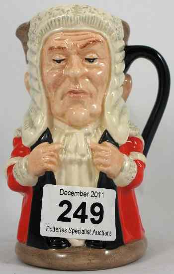 Appraisal: Royal Doulton Small Double Sided Toby Jug Judge and Thief