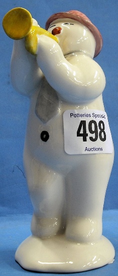 Appraisal: Royal Doulton Snowman Figure Trumpeter DS