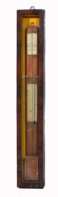 Appraisal: AN TH CENTURY ITALIAN STICK BAROMETER by Paolo Vista within