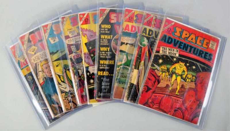 Appraisal: Lot of Space Golden Silver Age Comic Books This lot