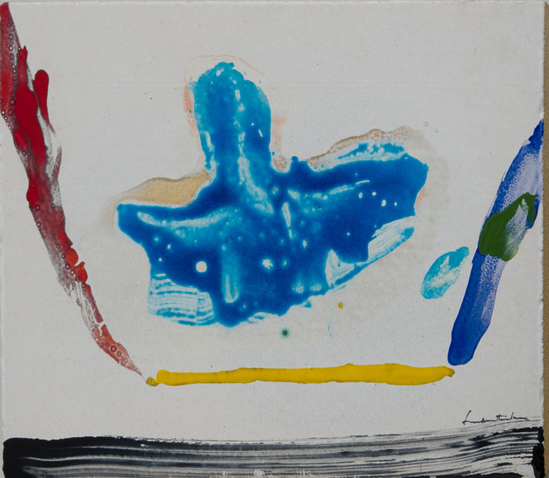 Appraisal: HELEN FRANKENTHALER - UNTITLED FROM THANKSGIVING DAY Ceramic tile -