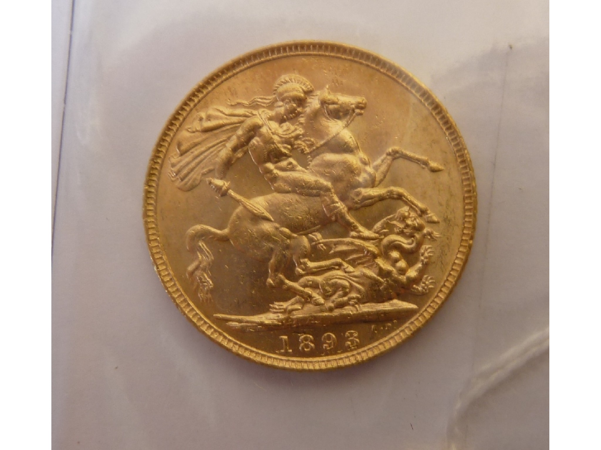 Appraisal: A QUEEN VICTORIA GOLD SOVEREIGN uncirculated