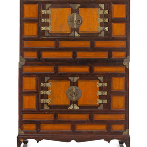 Appraisal: A Korean Chest of Drawers Late th Early th Century