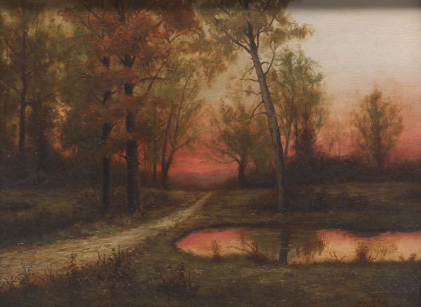 Appraisal: WILLIAM JAKOB AMERICAN SCHOOL TH TH CENTURY x canvas Landscape