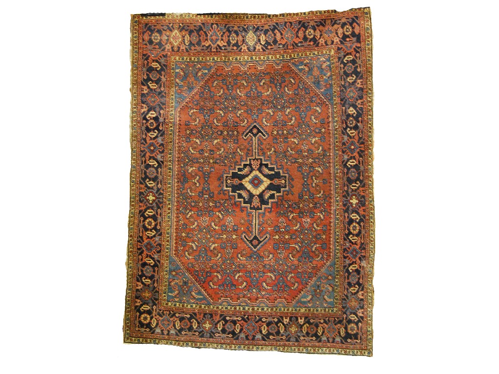 Appraisal: Persian Hamadan rug circa